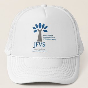 JFVS-vithatt Truckerkeps