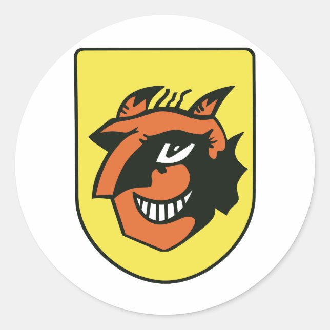 jg54 emblem runt klistermärke (Framsida)