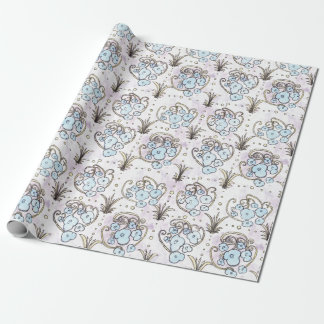 JG Art nouveau Wrapping Papper Presentpapper