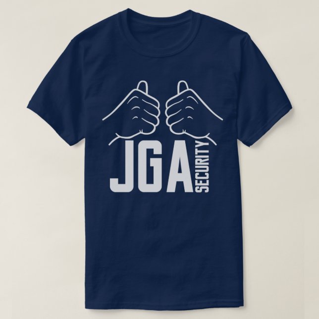 JGA Sälj möhippa säkerhetsledning present 1 T Shirt (Design framsida)