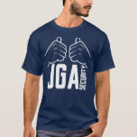 JGA Sösternfest säkerhetshantering present 1 T Shirt<br><div class="desc">JGA Sösternfest säkerhetshantering present 1. Kolla in vårt Sösternfest t-shirt-sortiment för det allra bästa i unika eller anpassade,  handgjorda delar från våra klädbutiker.</div>