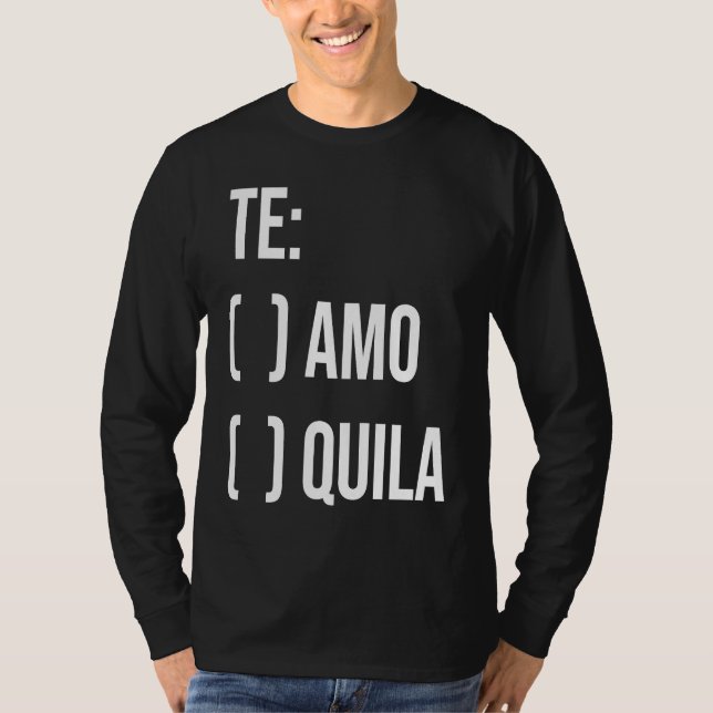 Jga Te Aamo Tequila Bridal Party Bachelorette Enga T Shirt (Framsida)