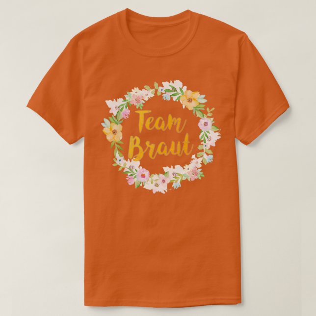 JGA team brud möhippa 2 T Shirt (Design framsida)