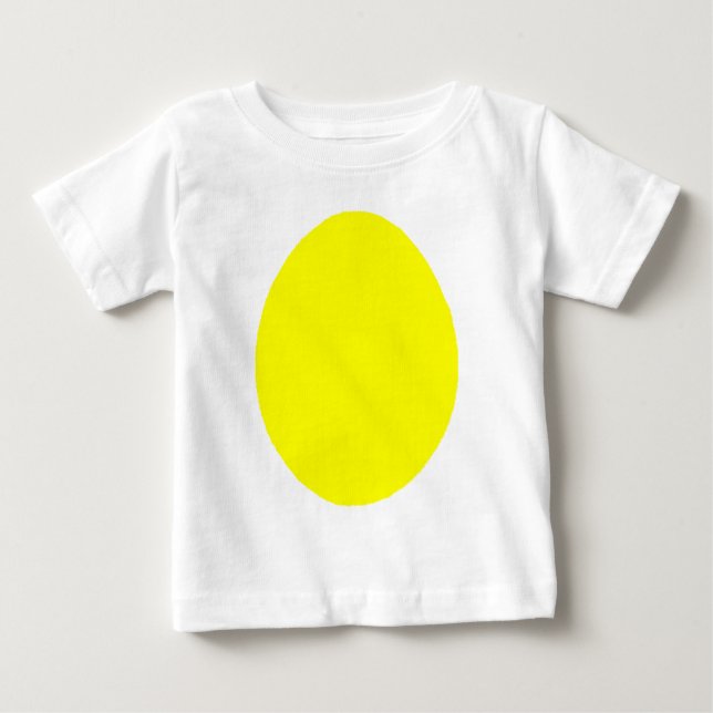 jGibney för äggheltäckandegult de MUSEUMZazzle Tee Shirt (Framsida)