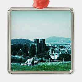 jGibney för Skottland Inverness slottkonst Julgransprydnad Metall