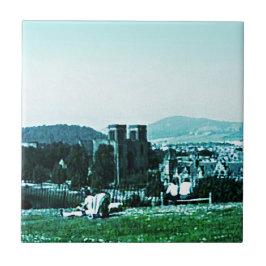 jGibney för Skottland Inverness slottkonst Kakelplatta