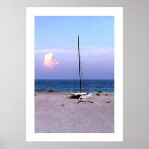 jGibneysegelbåten kolossala Giclée skrivar ut Poster