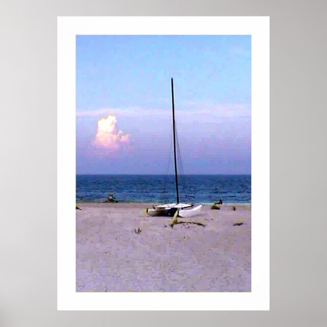 jGibneysegelbåten kolossala Giclée skrivar ut Poster (Framsidan)