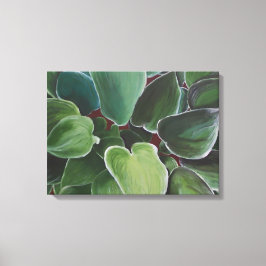 JGM - hostas Canvastryck