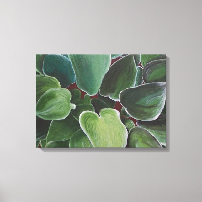 JGM - hostas Canvastryck (Framsida)