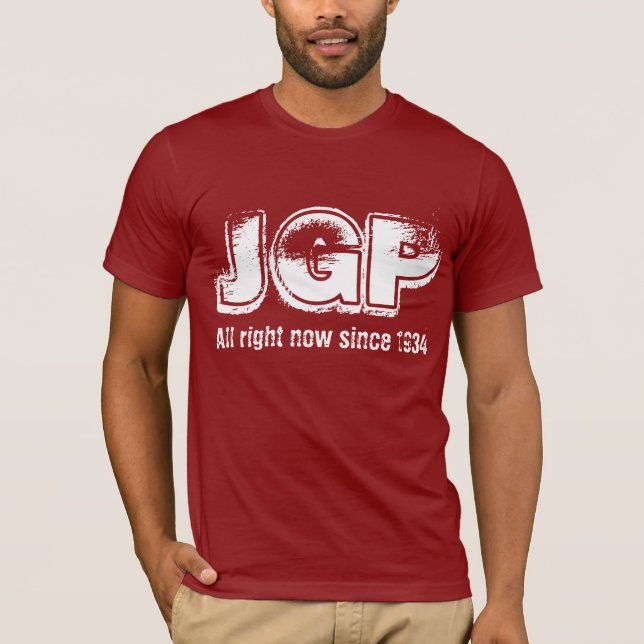 JGP 1934 acceptabel nu Tee Shirt (Framsida)