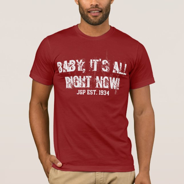 JGP 1934 acceptabel nu Tee Shirt (Framsida)