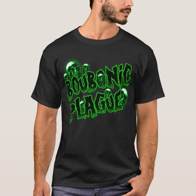 Jhared Vega ’Boubonic Plague’ T-Shirt (Framsida)