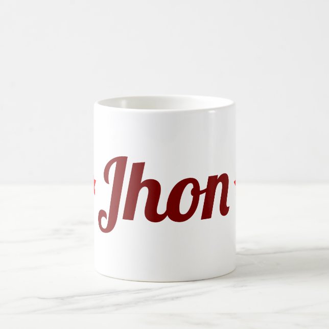 JHON Lettering Mugg (Center)