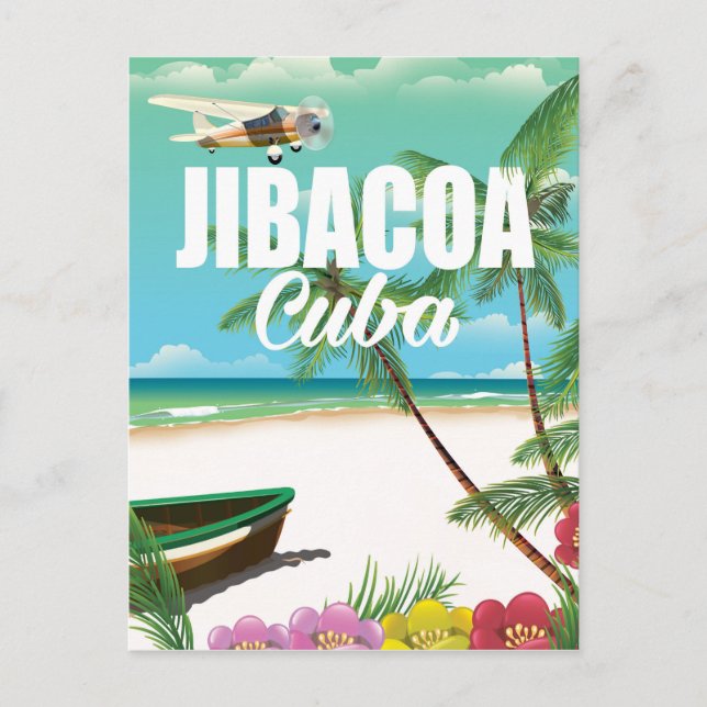Jibacoas semester poster vykort (Framsida)