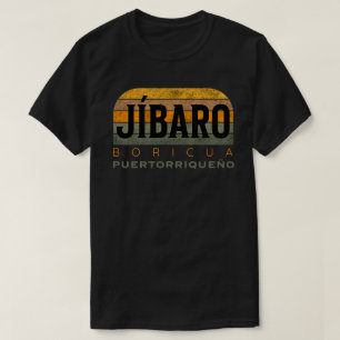 Jibaro Boricua Puertorriqueño T Shirt