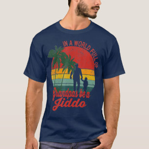 Jiddo Arab Grandfather Arabic Grandpa Far T Shirt