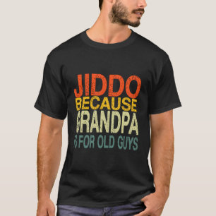 Jiddo Arab Grandpa Arabiska Fars dag T Shirt