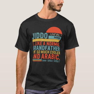 Jiddo Noun Definition Arabiska Grandfather Far D T Shirt