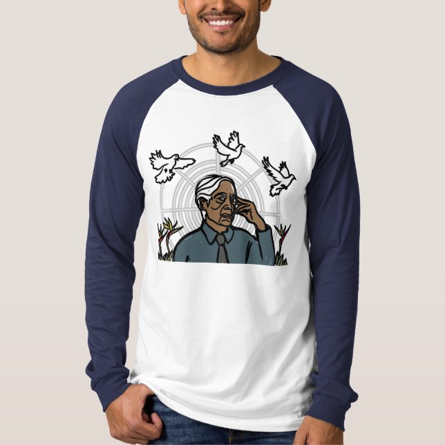 Jiddu Krishnamurti skjorta T-shirt (Framsida)