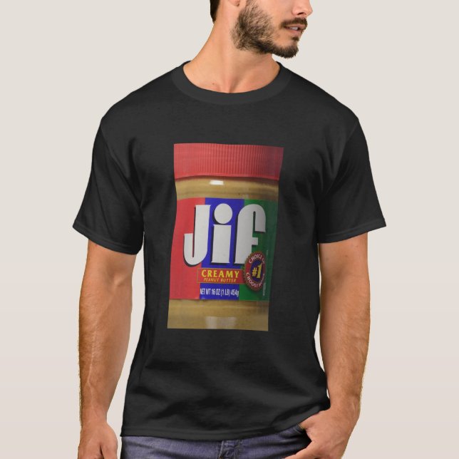 Jif Peanut Butter Classic T Shirt (Framsida)