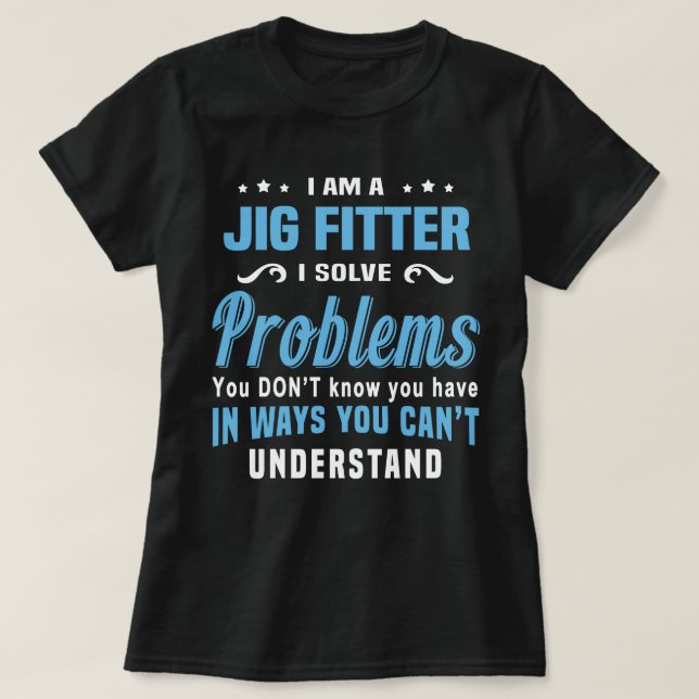 Jig Fitter T Shirt (Design framsida)