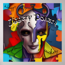 Jiggery Pokery - superhjälte eller skurk? Poster