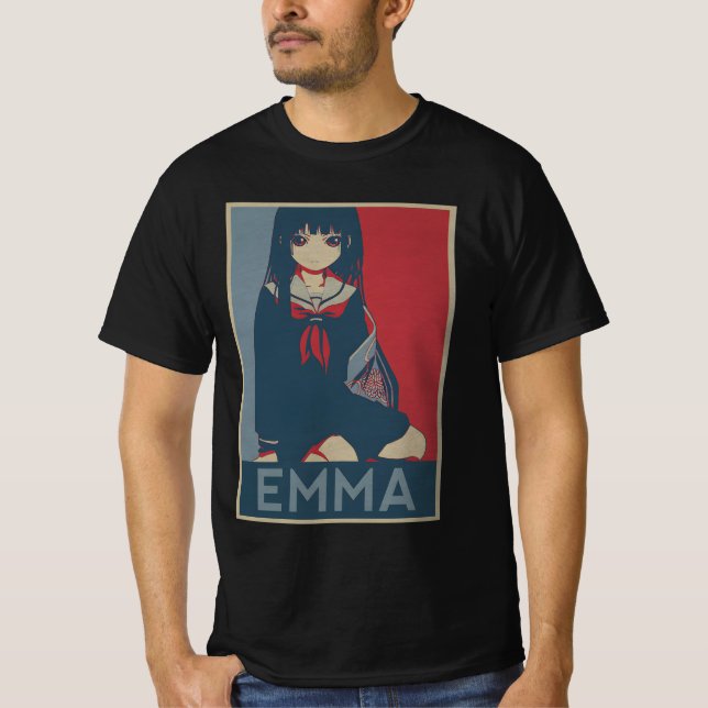 Jigoku Shoujo Emma Ai T Shirt (Framsida)