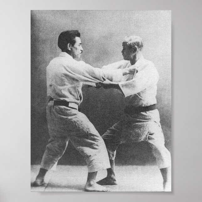 Jigoro Kano och Kyuzo Mifune Poster (Framsidan)
