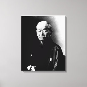 Jigoro Kano slågen in kanfas Canvastryck