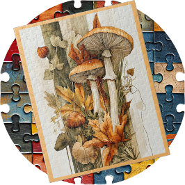 JIGSAW PUZZLE - A Little Fall Color Pussel