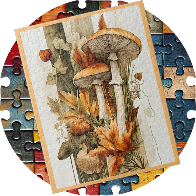 JIGSAW PUZZLE - A Little Fall Color Pussel (Skapare uppladdad)
