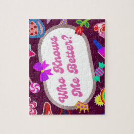 Jigsaw Puzzles – Cute Retro Typography Design for  Pussel