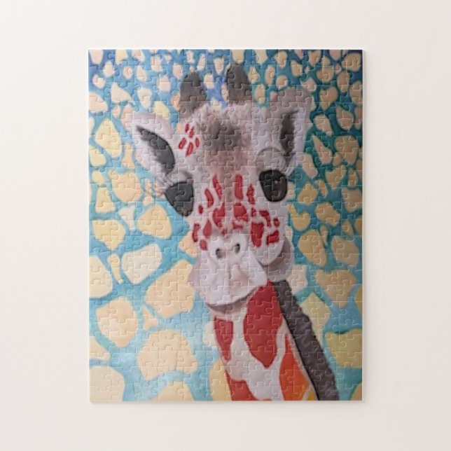 Jigsawgiraff Pussel (Vertikal)