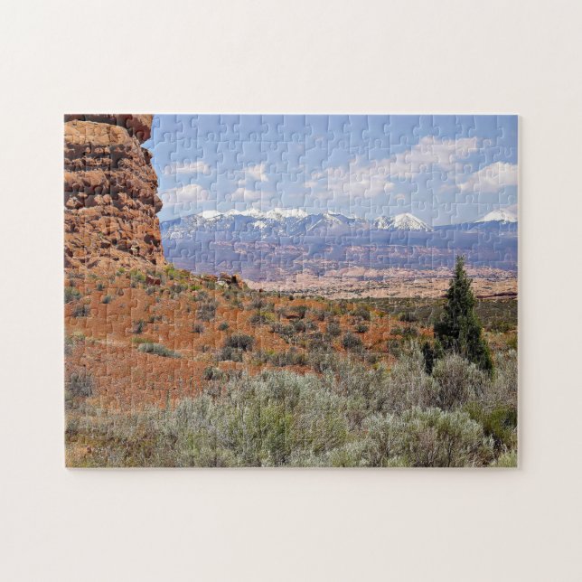 Jigsaws Arches National Park Utah USA. Pussel (Horisontell)
