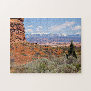 Jigsaws Arches nationalpark Utah USA. Pussel