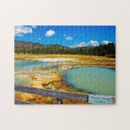 Jigsaws Black Opal Vår Yellowstone. Pussel