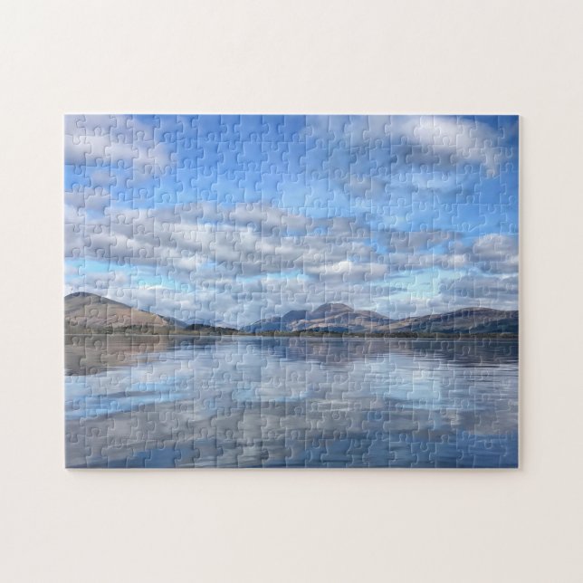 Jigsaws Loch Lomond Skottland. Pussel (Horisontell)