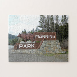 Jigsaws Manning Park Kanada. Pussel