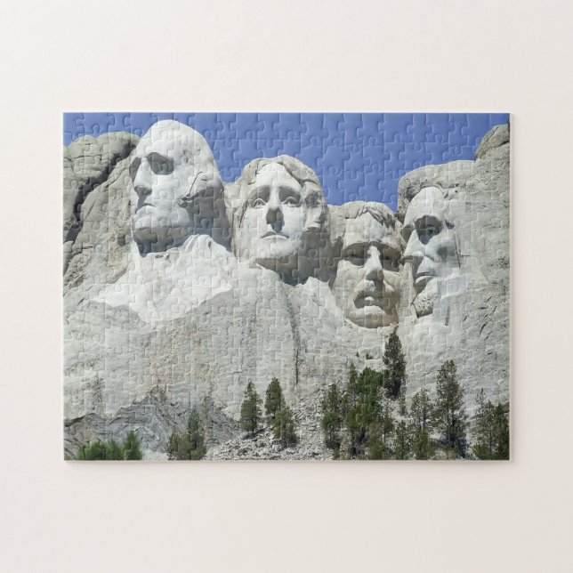 Jigsaws Mount Rushmore. Pussel (Horisontell)