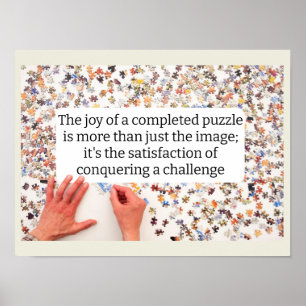 Jigsaws poster gåva