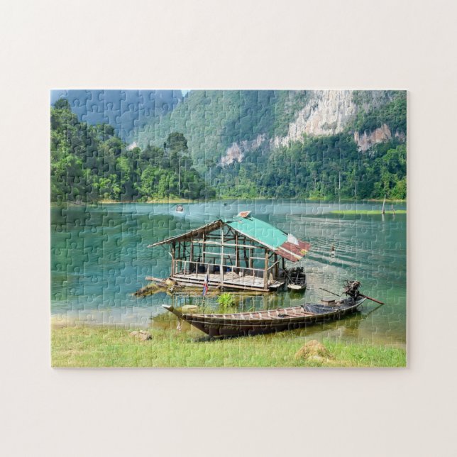 Jigsaws Thailand Khao Sok Park. Pussel (Horisontell)