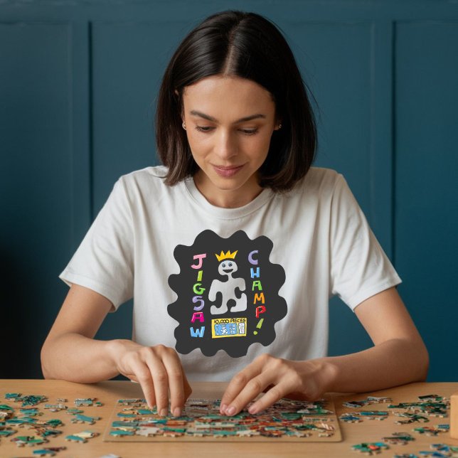 Jigsee älskare T-Shirt Puzzler (Skapare uppladdad)