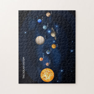 Jigszasmunstycke för Solar System Planets Pussel