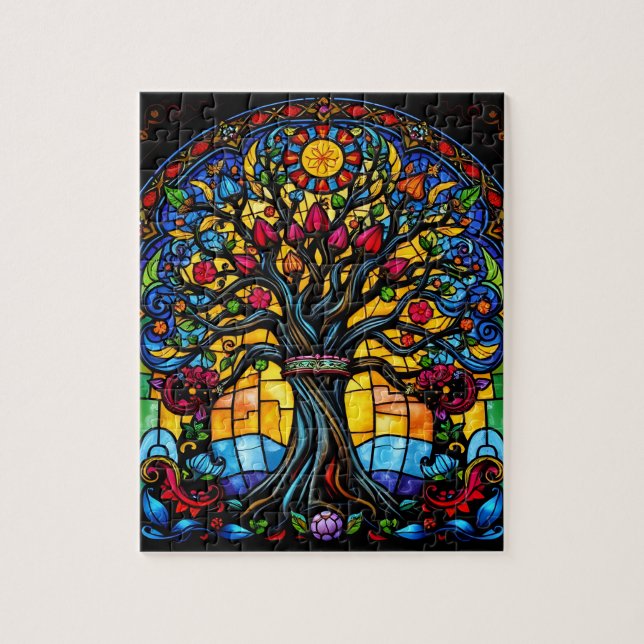 Jigszasmunstycke Pussel (Vertikal)