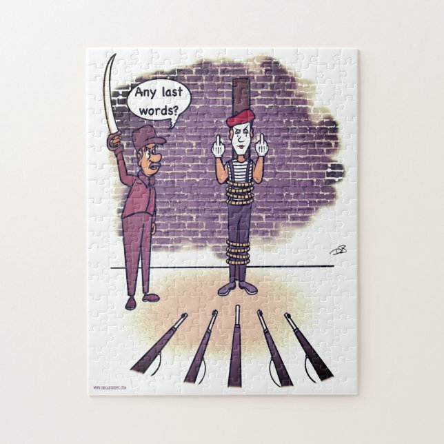 Jigszawa Puzzle förra Ord Pussel (Vertikal)