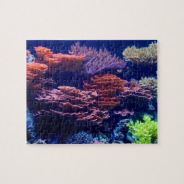 Jigszawa, vacker, färglös havsbotten pussel