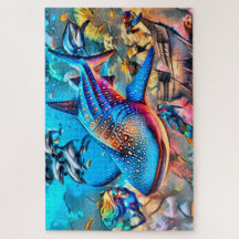 Jigszle Puzzle Art Whale Shark