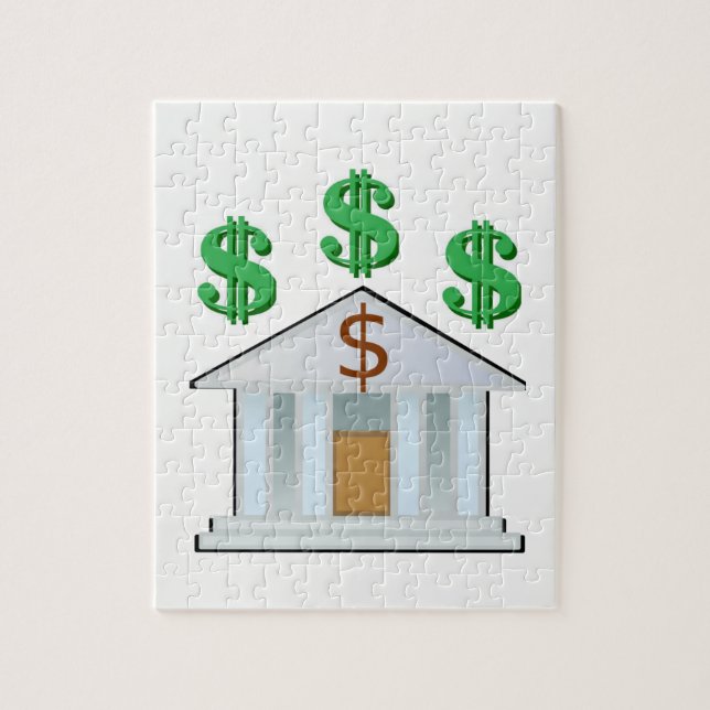 Jigszle Puzzle Banker Pussel (Vertikal)