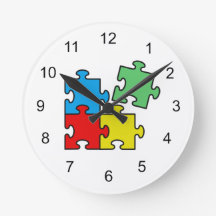 Jigszle Puzzle Biet Clock